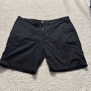 Goodfellow & Co Black Flat Front Shorts Lightweight